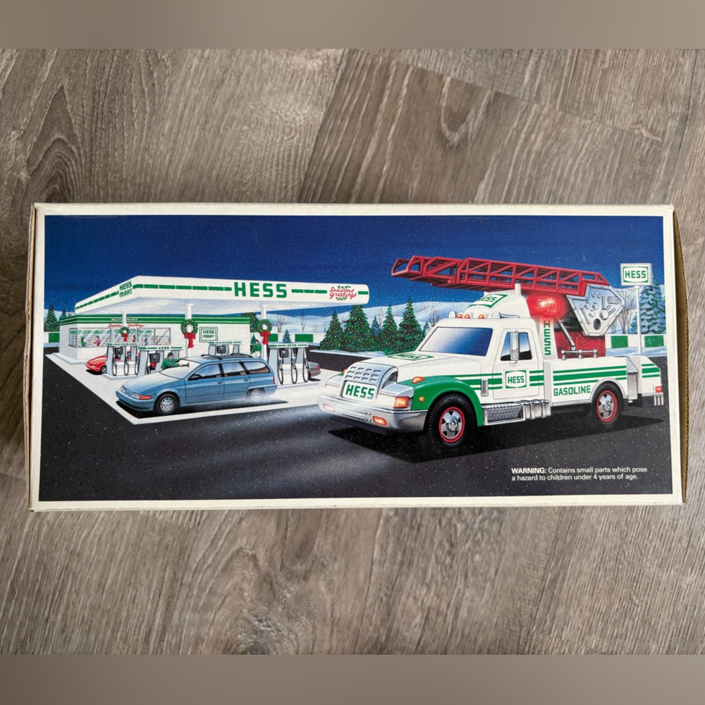 NIB Hess 1994 rescue truck collectible